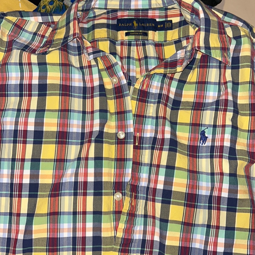 RALPH LAUREN NWOT CLASSIC PLAID Sz M. Year round shirt